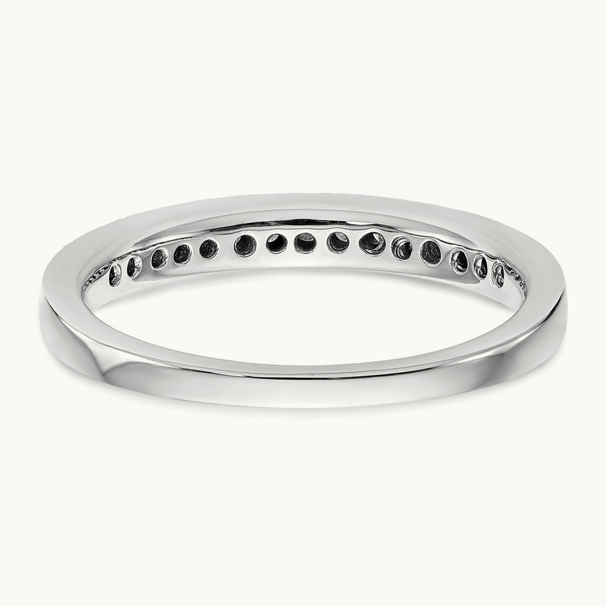 Diamond Band, 14K White Gold