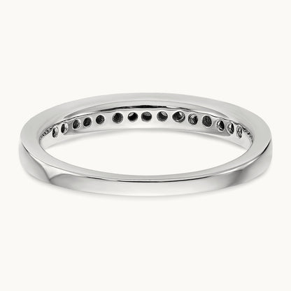 Diamond Band, 14K White Gold