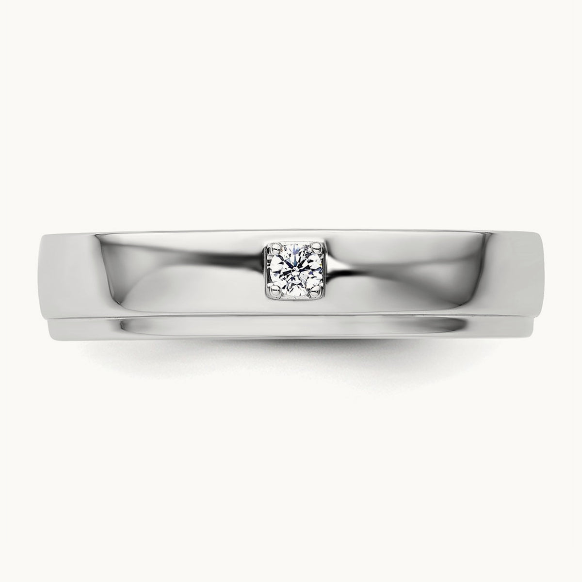Diamond Mens Complete Wedding Band — photo set