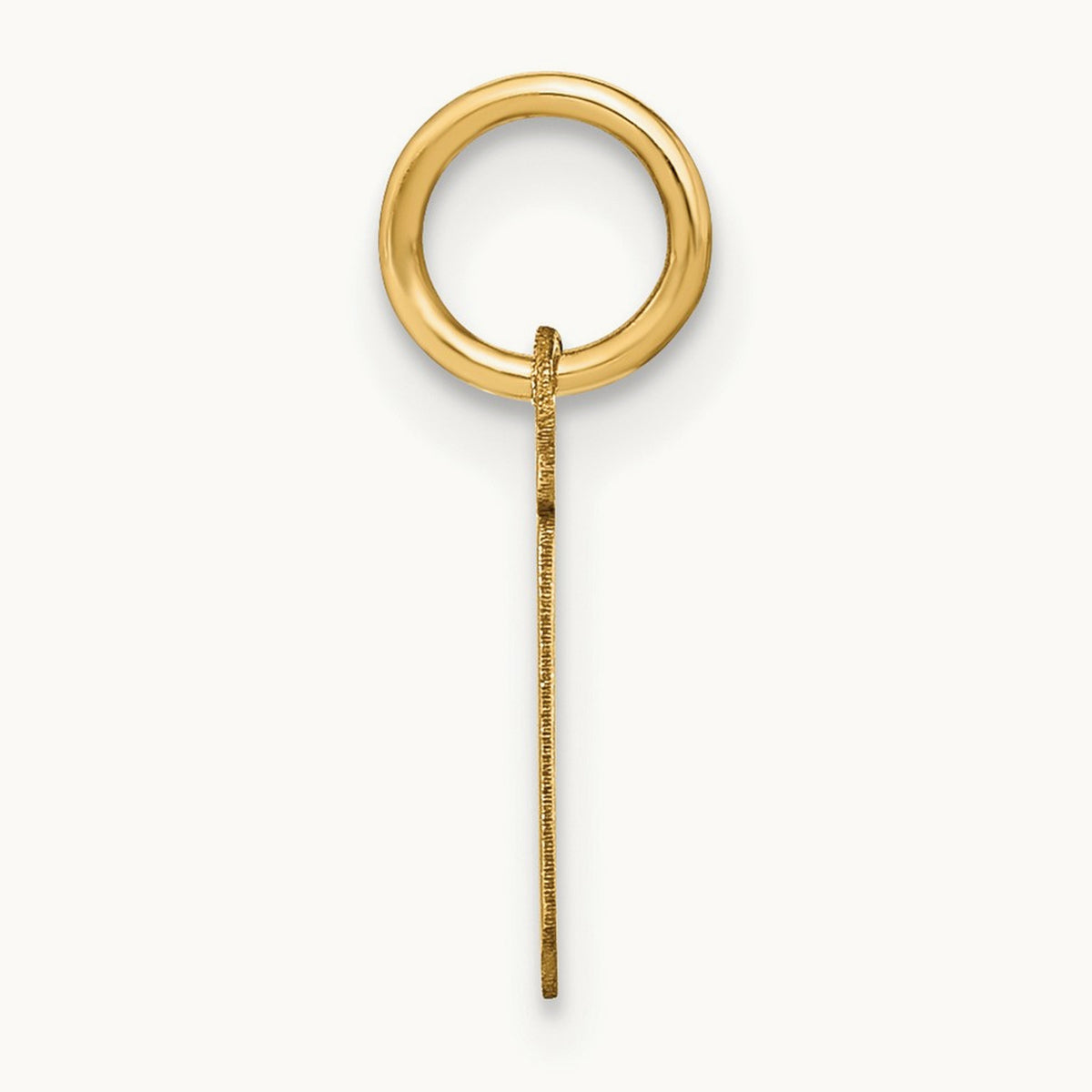 Lowercase Initial Pendant — I