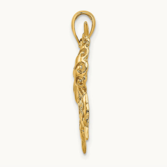 Cut-Out Butterfly Charm — 28.4mm