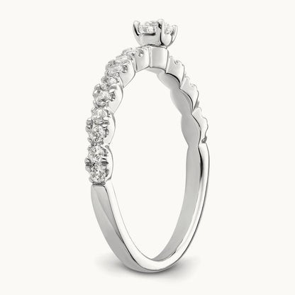 Promise Band, 0.50 ct tw Lab-Grown Diamond