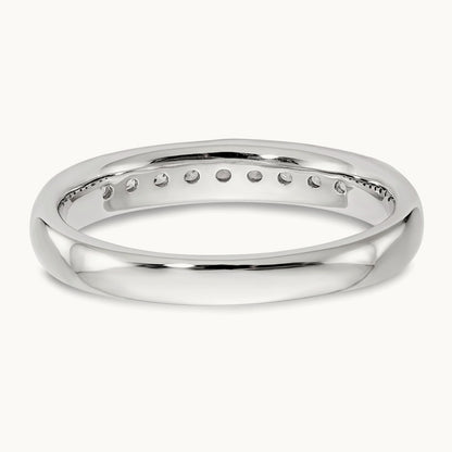 9-Stone Diamond Channel Band — 0.20 ct tw, 7