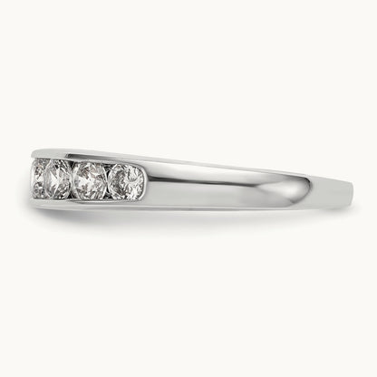 7-Stone Channel Band, 1.00 ct tw