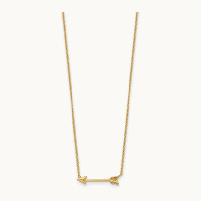 Polished Arrow 17in Necklace, 14K
