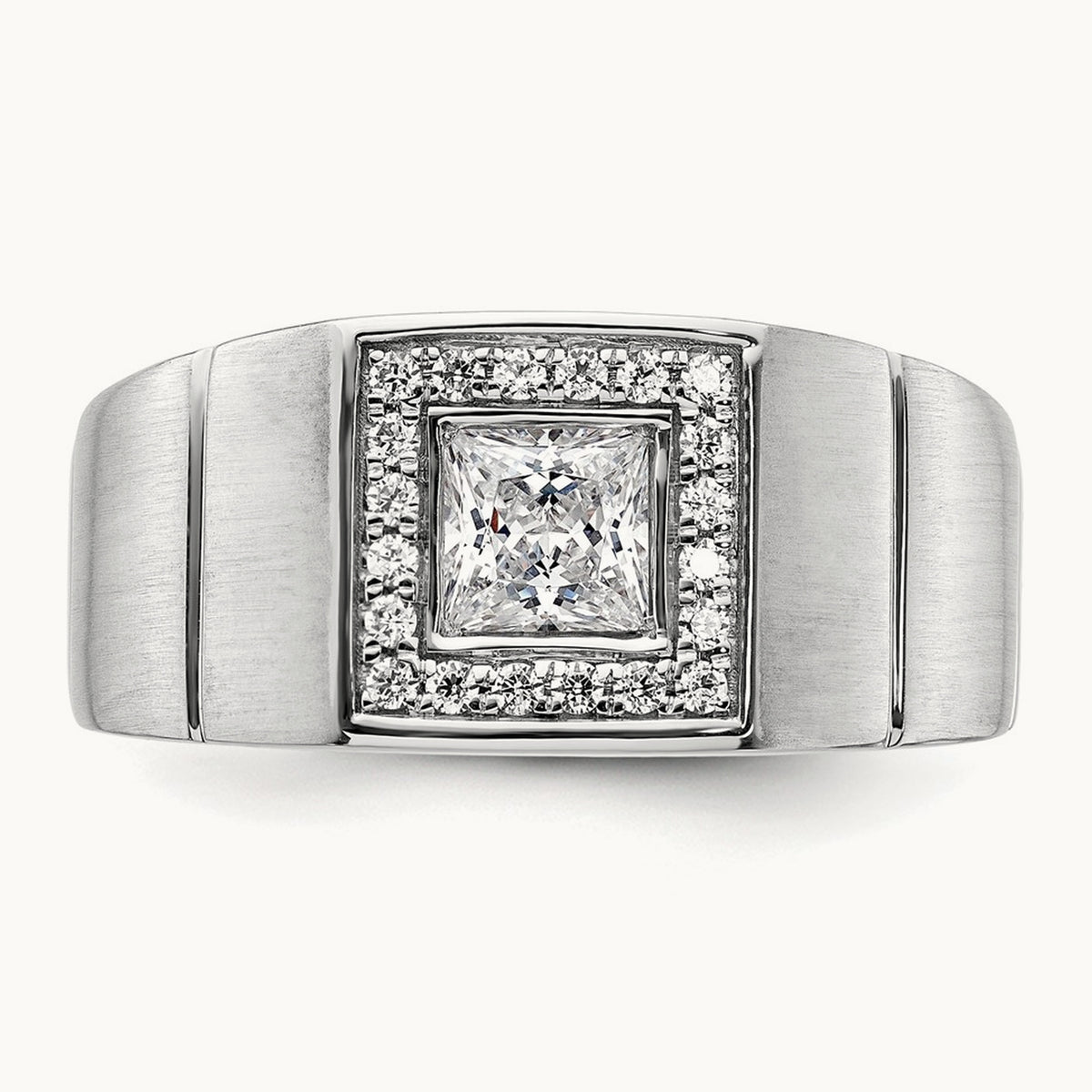 Men's Ring, 1.00 ct tw Lab-Grown Diamond