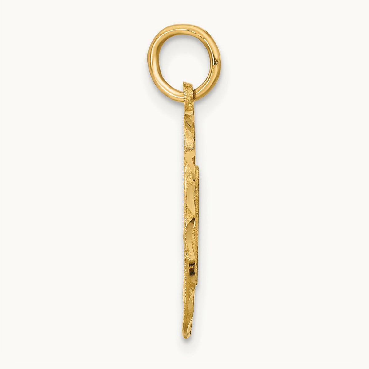 #18 Oval Pendant, 14K