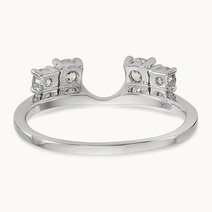 Diamond Wrap, 14K White Gold