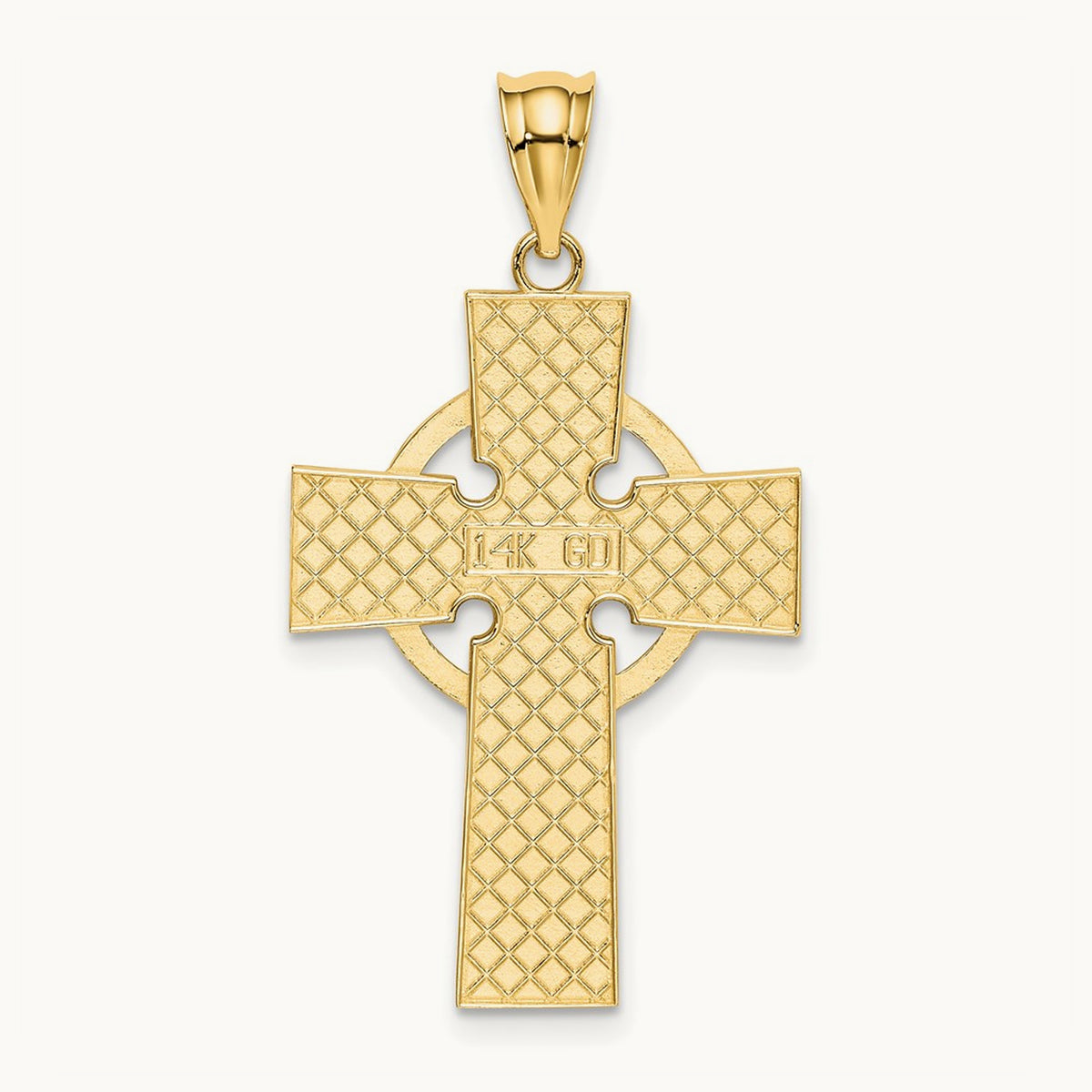 Celtic Cross Pendant, 14K