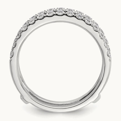 Ring Guard, 0.75 ct tw Lab-Grown Diamond — 14K White Gold