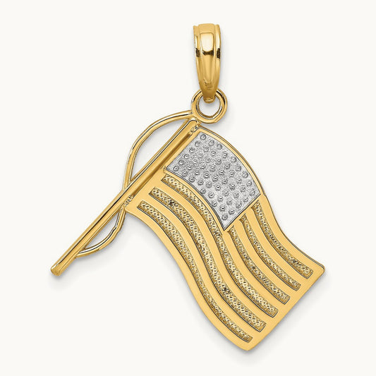 w/ American Flag Charm — photo set