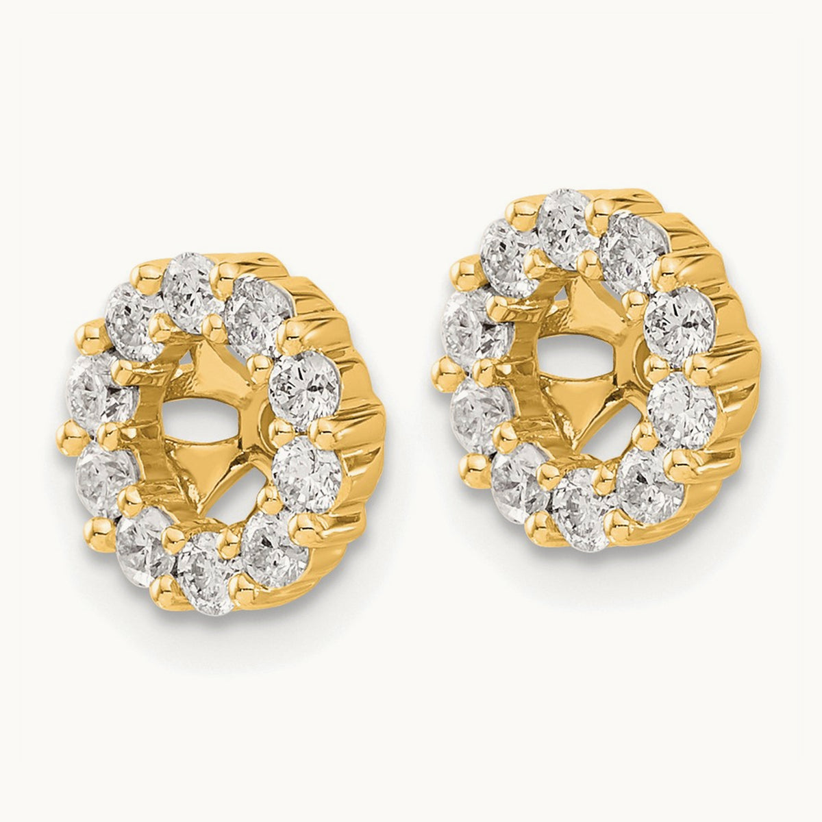 Diamond Earring Jackets, 14K