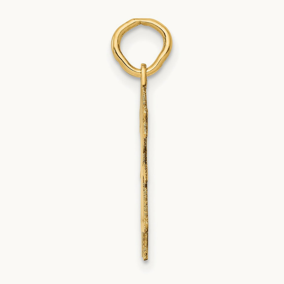 .018 Depth Engravable Girl Charm — 22mm