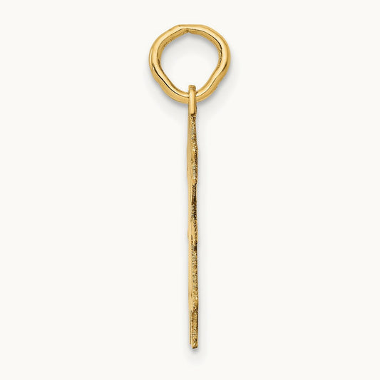.018 Depth Engravable Girl Charm — 22mm