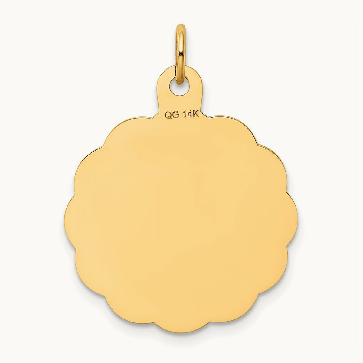 Wedding Bells Engraveable Disc Charm — photo set