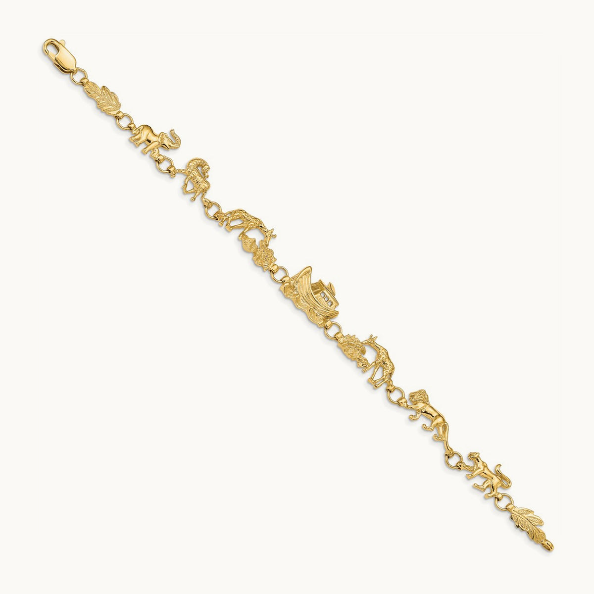 Noah's Ark Bracelet, 14K