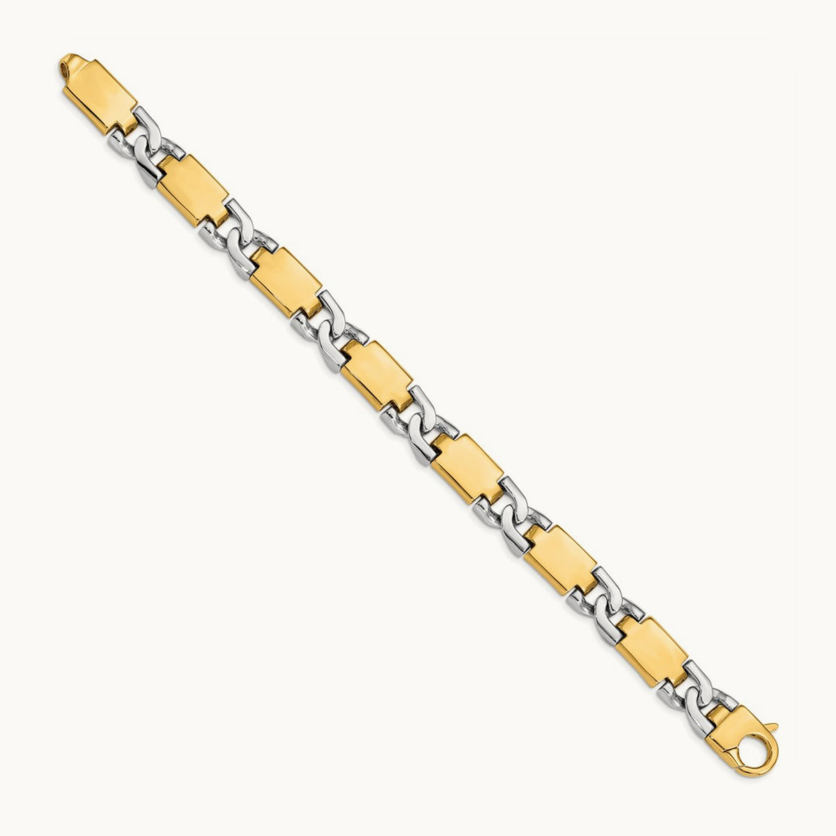 Hand Polished Fancy Link Bracelet — photo set