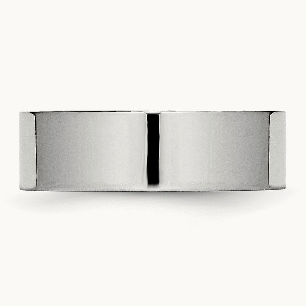 Cobalt Flat Polished Band — 7mm (2)