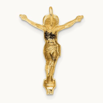 Polished Solid Risen Christ Chain Slide — 21.7mm