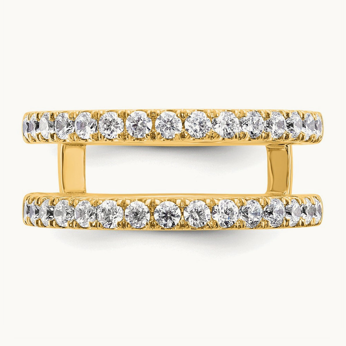 Ring Guard, 0.75 ct tw Lab-Grown Diamond — 14K Yellow Gold