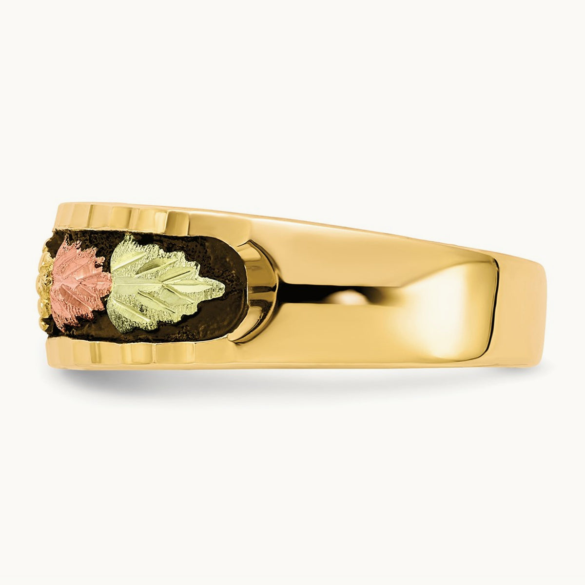 Black Hills Gold Men's Antiqued Ring