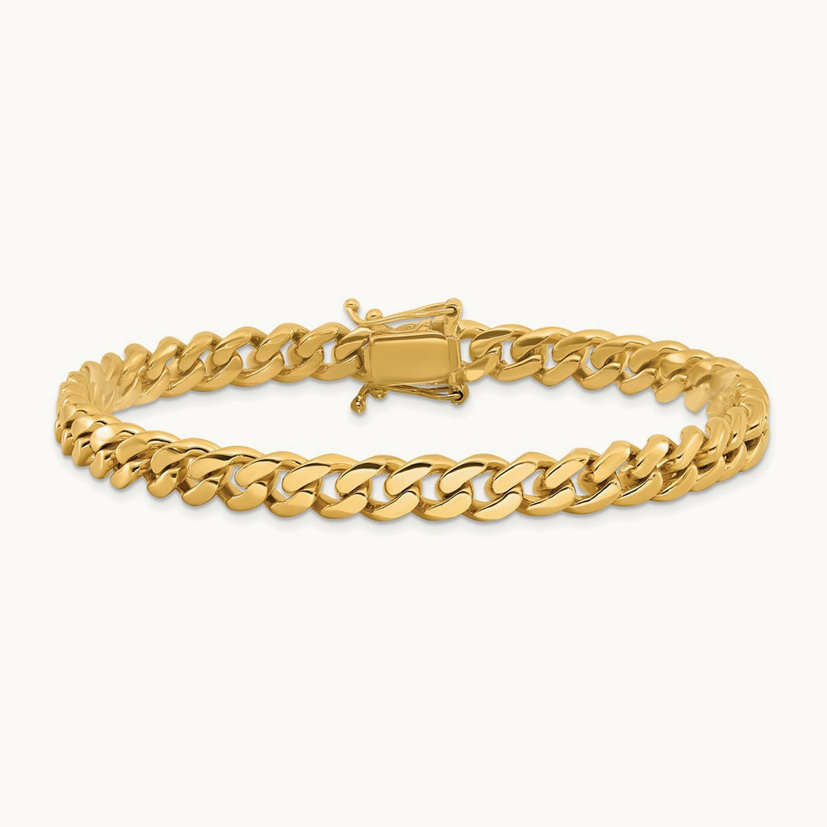 Hand-polished Miami Cuban Chain — 7mm