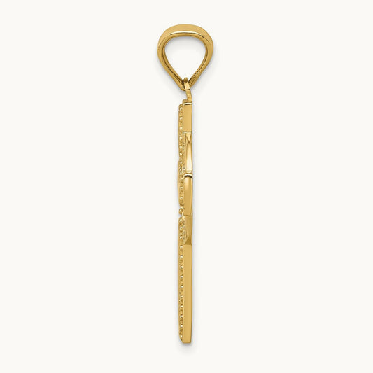 Celtic Cross Pendant, 14K