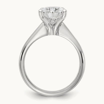 Pear 8X Ring, 3.00 ct tw Lab-Grown Diamond — 14K White Gold
