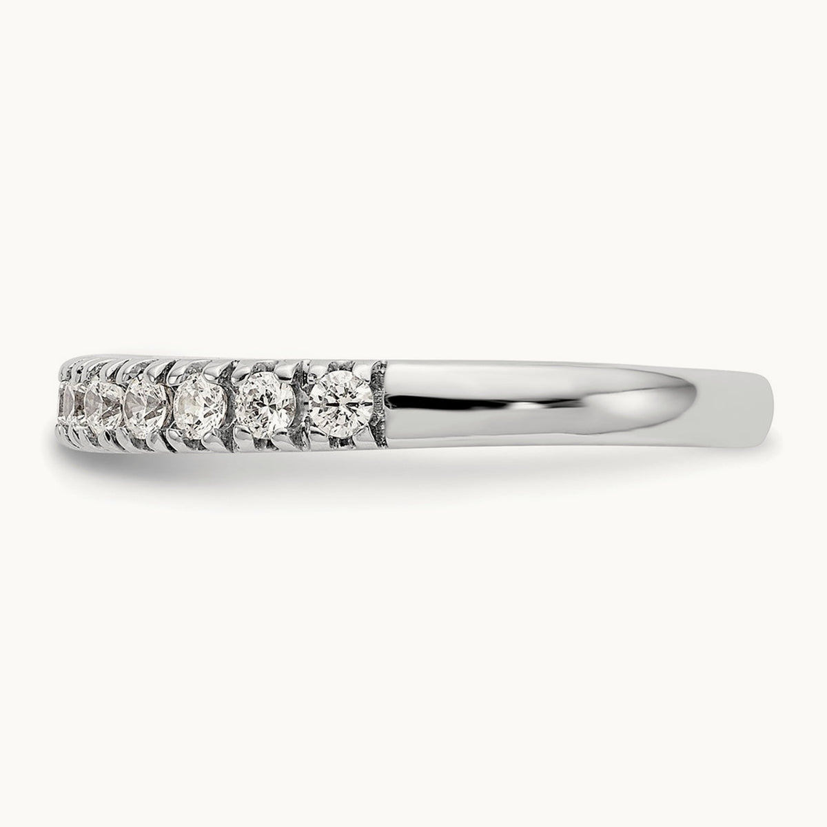 Diamond Band, 14K White Gold
