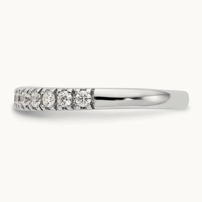 Diamond Band, 14K White Gold