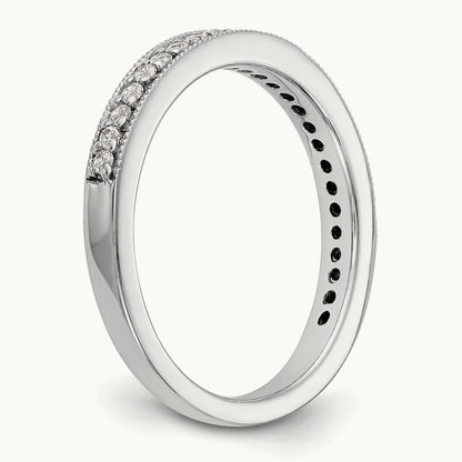 Diamond Band, 14K White Gold
