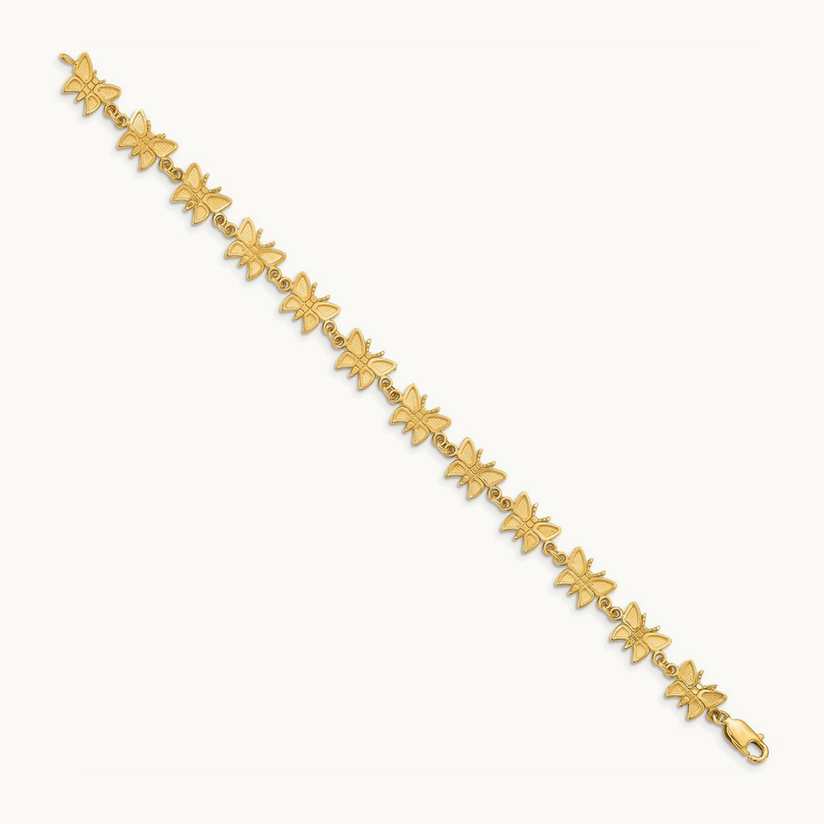 Butterfly Bracelet, 14K