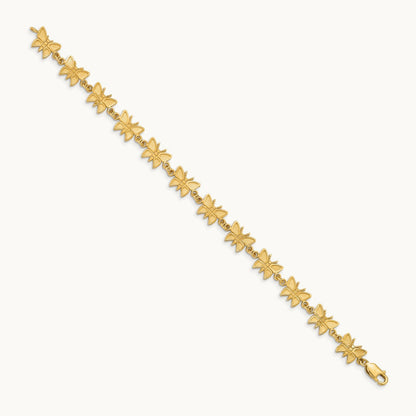 Butterfly Bracelet, 14K