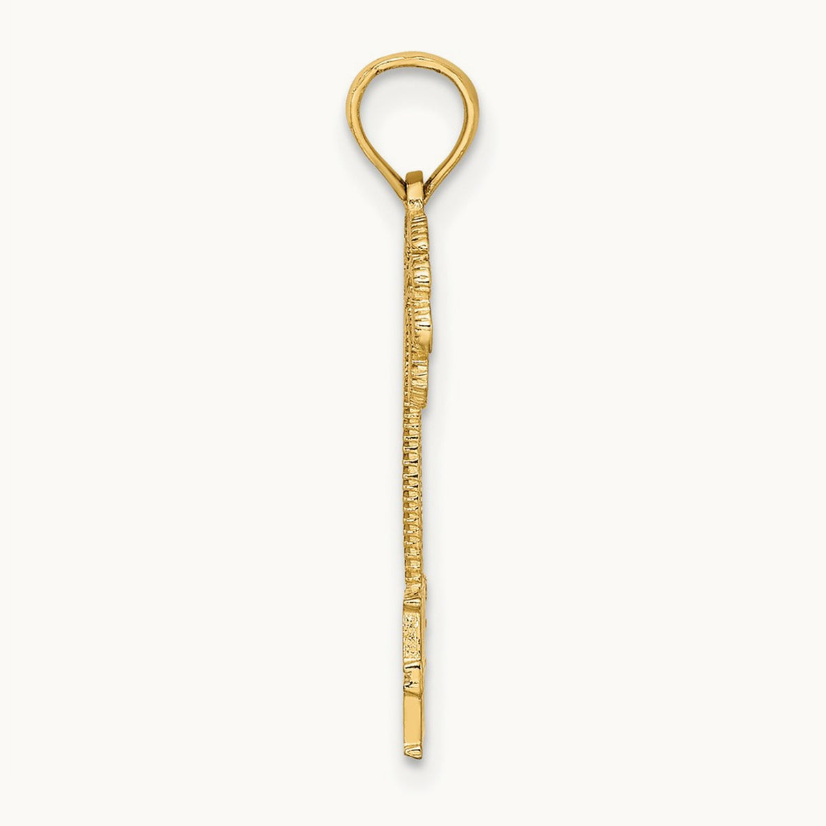 SOUTH BEACH Under Palm Tree Charm, 14K