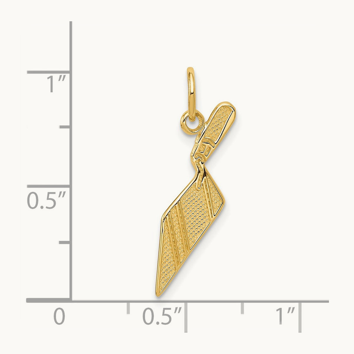 Brick Trowel Charm, 14K