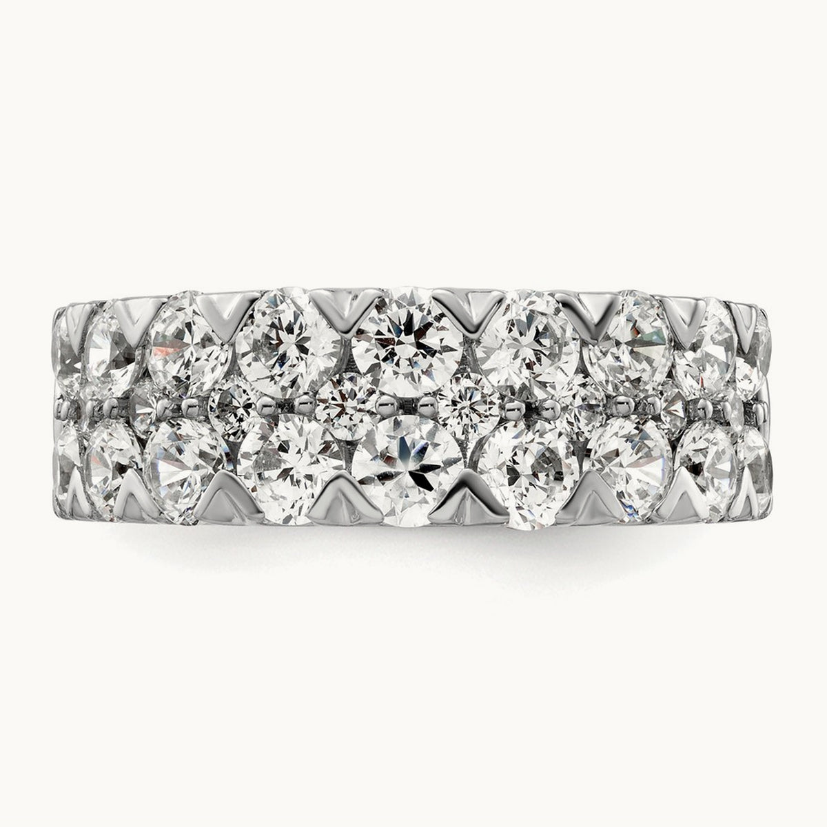 Double Row Band — 2 7/8 ct, 7