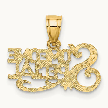 SOMEONE SPECIAL Charm, 14K
