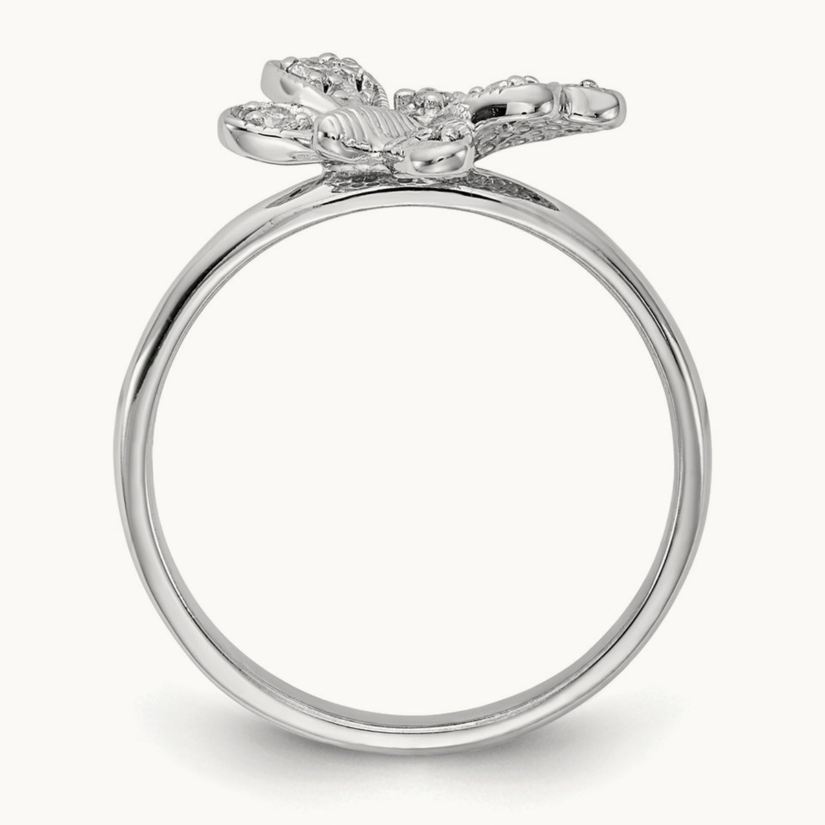 AA Diamond ring, 14K White Gold