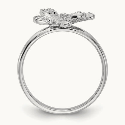 AA Diamond ring, 14K White Gold