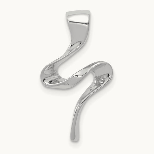 Omega Slide, 14K White Gold