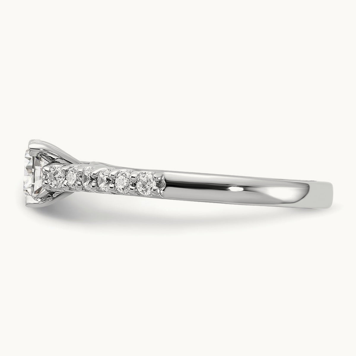 Semi-Mount Engagement Ring, 0.25 ct tw