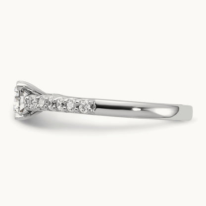 Semi-Mount Engagement Ring, 0.25 ct tw