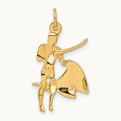 Matador Charm, 14K