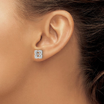 Diamond Earring Jackets — 8mm