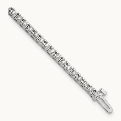 Round Tennis Bracelet, 2.25 ct tw Lab-Grown Diamond