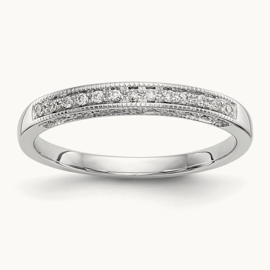 Wedding Band, 0.15 ct tw Lab-Grown Diamond