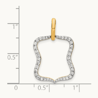 1/2ct. Diamond Fancy Pendant — photo set