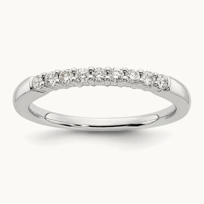9 Stone Band, 1/5-1 5/8 ct Lab-Grown Diamond