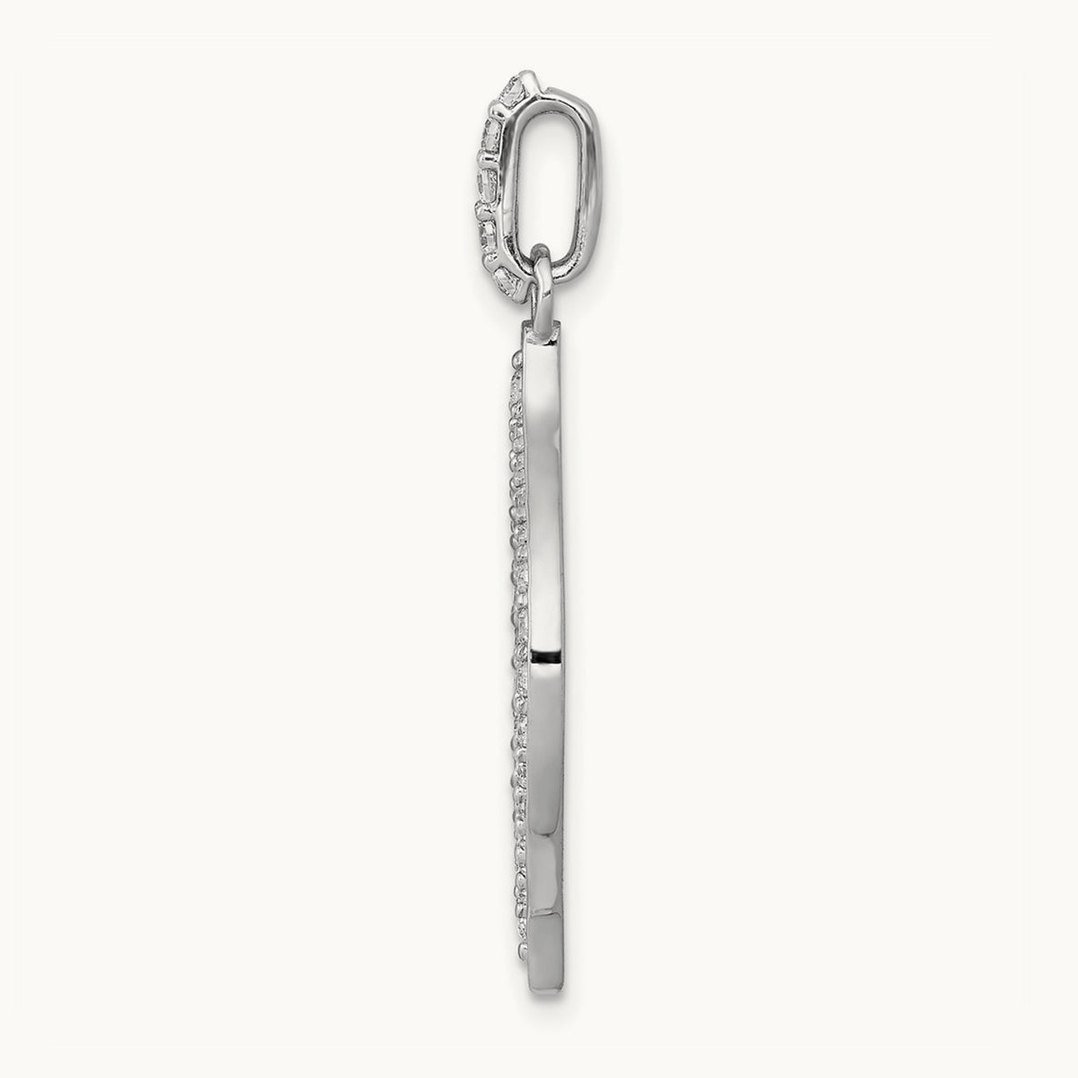 Fashion Open Pendant, 0.50 ct tw Lab-Grown Diamond