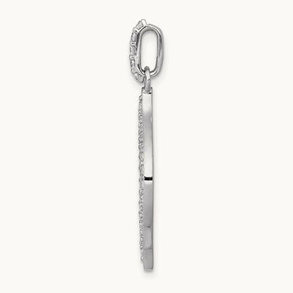Fashion Open Pendant, 0.50 ct tw Lab-Grown Diamond
